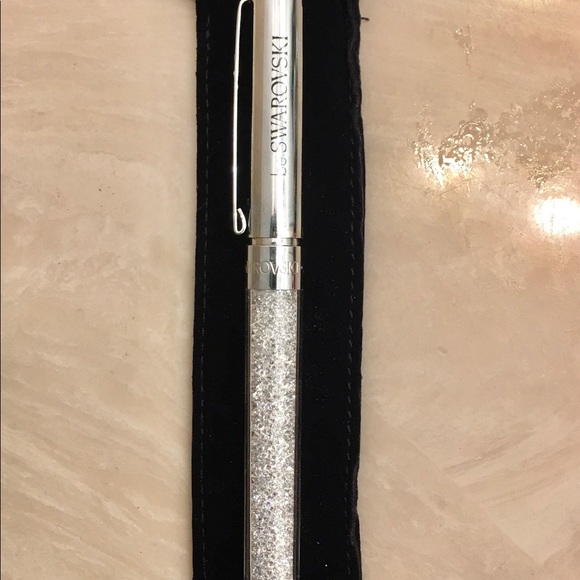 Authentic Swarovski pen signed in 2 places - Picture 1 of 4